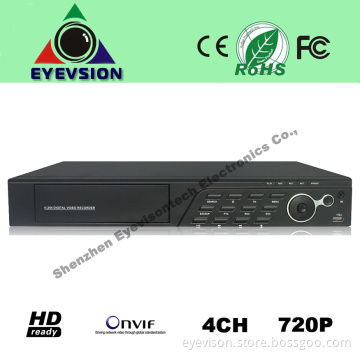 4CH H. 264 (720P) CCTV Security Camera DVR (EV-CH04-N1206A)